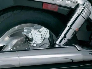 2003 to 2009 HONDA VTX 1300 C / R / S Chrome Rear Brake Caliper Cover: M 1288 FS - Picture 1 of 2