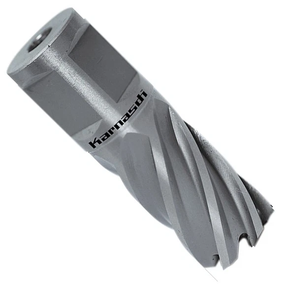 HSS-XE Kernlochbohrer 12 - 38 mm Weldon Metall Schnitttiefe KARNASCH Kernbohrer