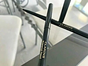 C L A R I N S Lápiz Ojos A Cara Retráctil + Smudger 01 Negro Resistente Al Agua - Imagen 1 de 1