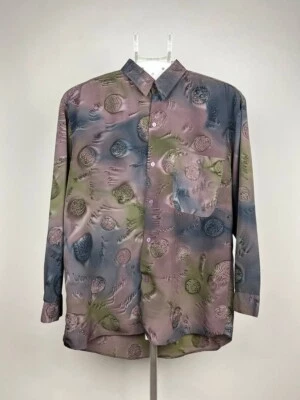 Rare Archival Givenchy Silk Shirt size L Men’s - Image 1 of 4