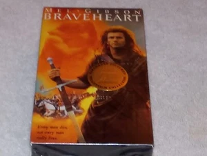 VTG Braveheart VHS Box Set Mel Gibson Paramount Pictures Watermark New Sealed - Picture 1 of 5