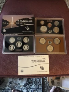 2016 United States Mint Silver Proof Set OGP with COA - Picture 1 of 11