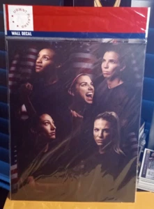 USWNT US Womens World Cup Soccer Team Champions New Wall Decal - Alex Morgan - Picture 1 of 2