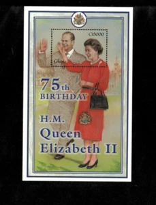 Ghana 2001 - Queen Elizabeth II - Souvenir Stamp Sheet - Scott #2251 - MNH - Picture 1 of 1
