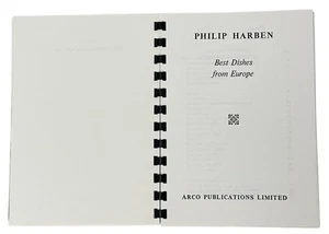 COOKBOOK PHILIP HARBEN BEST DISHES FROM EUROPE ARCO PUBLICATIONS LTD 1958 TRAVEL - Picture 1 of 13