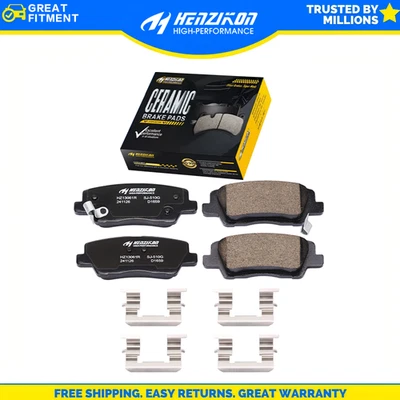 Pastillas de freno traseras de cerámica para Cadillac ATS 2013-2017 2018 2014 2015 2016-2019 CTS Foto 1 de 3