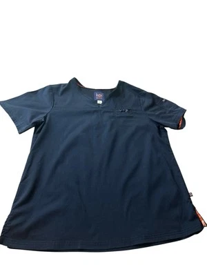 woman scrub uniform top stretch koi Large Blue Style 1059 PO VL 102771 - Image 1 of 4