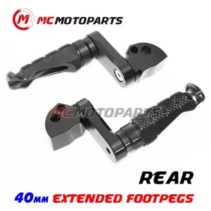 For Yamaha Vmax 1700 2009-2017 Lowering 1.5in. Rear Passenger Foot Pegs - Picture 1 of 14