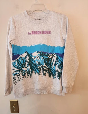 The Beach Boys Women's Graphic Sweatshirt Size XS Gray Licensed Band Merch - Image 1 of 3