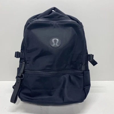 Lululemon Black Nylon Minimalist Backpack Travel Daypack - Image 1 of 4