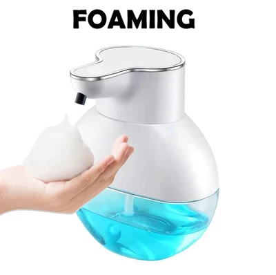 1pcs Smart Automatic Soap Foam Dispenser USB Rechargeable Wall Mounted 400ml - Image 1 of 4