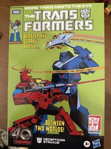 Transformers Generations 40th Anniversary Comic Edition Decepticon Straxus - Picture 1 of 5
