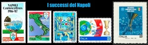 REPUBBLICA 1987/2023 - I successi del Napoli 2 (MNH**) - Picture 1 of 6