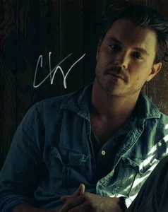 Fotografía autografiada de 8x10 firmada por Clayne Crawford con certificado de autenticidad - Imagen 1 de 1