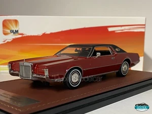 GLM 1/43 LINCOLN CONTINENTAL MKIV 1972 DARK RED ART.GLM102103 - Picture 1 of 3