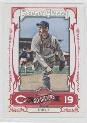 2013 Topps Gypsy Queen No-Hitters Bob Feller #NH-BF HOF - Image 1 of 2