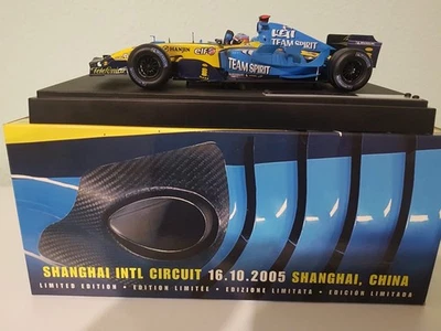 Renault Formula 1 1:18 Hot Wheels Fernando Alonso 2005 Confezione Originale Nuova Limitata - Immagine 1 di 4