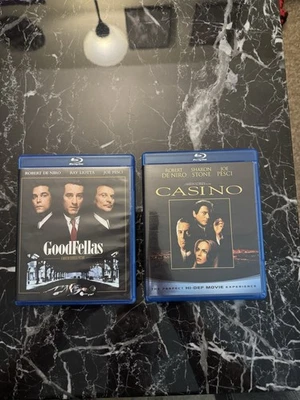 2x Goodfellas / Casino Blu-Ray Lot  Robert De Niro Joe Pesci Martin Scorsese Foto 1 de 4