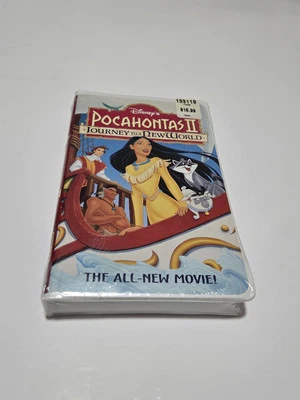 Pocahontas II: Journey to a New World (VHS, 1998, Disney) NEW Factory Sealed  Foto 1 de 4