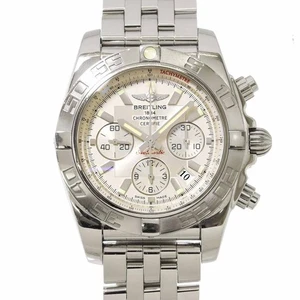 BREITLING Chronomat44 AB0110 Automatik Chronograph Silber Zifferblatt Herren 90301977 - Bild 1 von 7