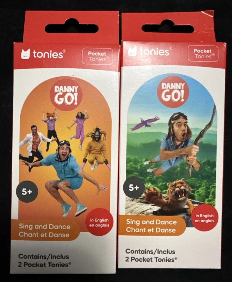 DANNY GO TONIES Dance Party and Adventure Beats Pocket Tonie DANNY GO