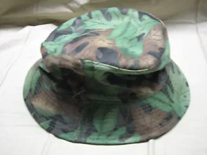 Sombrero Grande Camuflaje Reversible Tru-Leaf Caza Naranja - Imagen 1 de 3