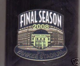 2008 YANKEE STADIUM FINAL SEASON PIN, YANKEES, RARE - Image 1 of 1