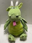 Dinosaur Plush Stuffed Reversible Castle Pillow Jay at Play Happy Nappers 16”
