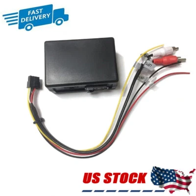 Fiber Optic Decoder Box Amplifier For Mercedes Benz ML/R/GL/SLK/Cayenne/Kaman US - Image 1 of 4