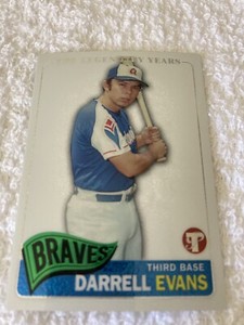 2005 Topps Pristine The Legendary Years #90 Darrell Evans