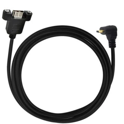 Micro Hdmi 2.0 Male to HDMI Female Panel Mount 4K Cable - Image 1 of 4
