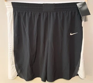Pantalones cortos para mujer Nike Hyperelite Stock blancos negros 867776-012 talla XXL - Imagen 1 de 4