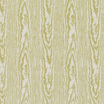 56 Yards fabric roll, Upholstery, Rayon Blend, 55" Width, Wood Grain/Citron - Image 1 of 3