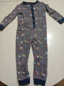 Fat Face Young Crew One Piece Pajama 5/6 Outer Space Planets Celestial - Picture 1 of 4