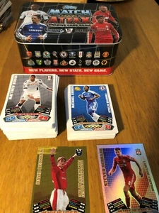 Topps Match Attax Trading Card Game - Soccer/Football 2011/2012 Tin+110 cards - Picture 1 of 5