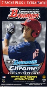 (1) Caja bláster sellada de fábrica de béisbol Bowman 2011 (10 tarjetas/paquete-8 paquetes) - Imagen 1 de 4