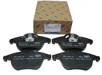 Genuine Ford Mondeo 07-14/ S-Max/Galaxy 06+ Front Brake Pad Kit - 1747043 - Image 1 of 2