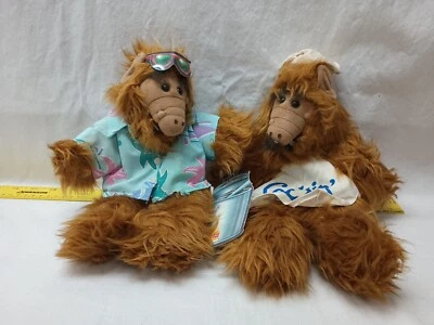 Alf NBC Hand Puppets (2) Cooking With Alf & Hawaiian Shirt Vintage(Minor Damage) - Image 1 of 4