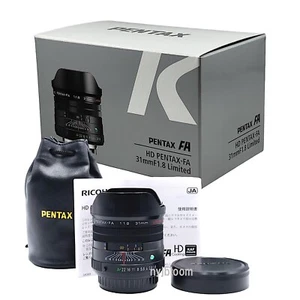 New Pentax HD Pentax-FA 31mm f/1.8 Limited (Black) - Picture 1 of 6