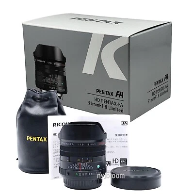 New Pentax HD Pentax-FA 31mm f/1.8 Limited (Black) - Image 1 of 4