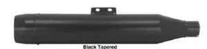 Black Tapered 21" 3.5" Exhaust Mufflers For 18+ Harley Fatboy Breakout M8 97164 - Picture 1 of 1