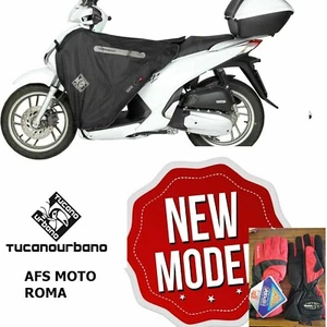 Termoscudo Coprigambe Tucano Urbano R099X per Honda Sh 125 150 2013 + Guanti - Imagen 1 de 10