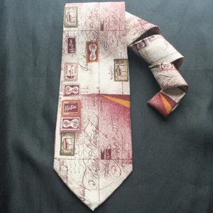 Corbata de seda jacquard para instrumentos musicales/compositor CLAUDE MONTANA - Imagen 1 de 4