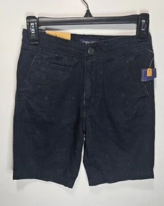 Cherokee Size 8 Boys Dark Navy I Cargo Flat Front Shorts 100% Cotton - Picture 1 of 7