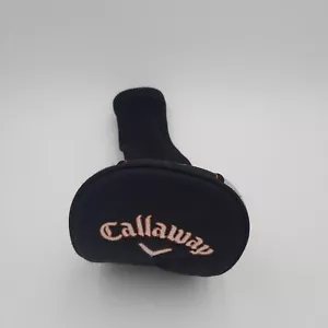 CALLAWAY XJ HOT DRIVER HEADCOVER - Black Orange Golf Head Cover * D - Picture 1 of 10