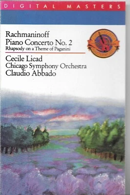 Rachmaninoff Concerto No. 2 Chicago Symphony Orchestra Abbado (Cassette, 1984) - Image 1 of 2