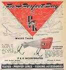 Magazine Ad - 1947 - P & K Inc. - Chicago, Il - "Walkie Talkie"
