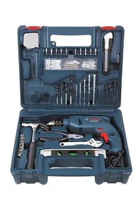 Bosch Professional GSB 500 RE Corded-Electric Drill Tool Set, 10 mm (Blue), 500 - Picture 1 of 4