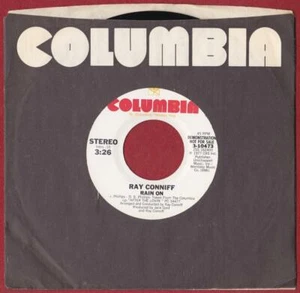 Ray Conniff 45 RPM Rain On - Columbia 3-10473 (1977) - Imagen 1 de 2