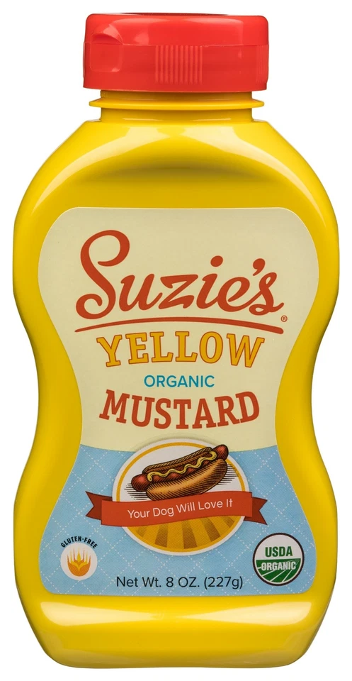 Mostaza amarilla orgánica Suzie's (8 oz.) - PACK 6 Foto 1 de 1